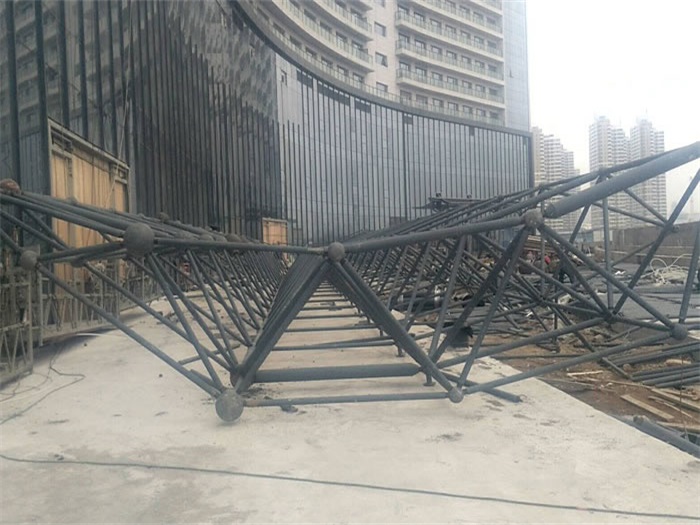 衢州万豪酒店雨棚网架